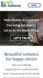 Mobile Screenshot of cmswebsolutions.com